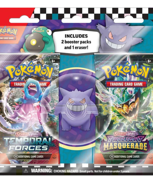 Pokemon TCG 2024 Eraser Bundle - Gengar